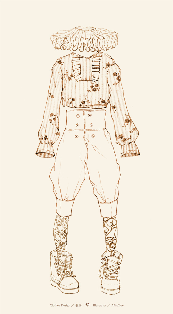 原创 AMoZoe 委托绘 2