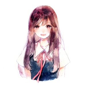 原创 AMoZoe 委托绘／水彩／大家叫我AM就可以啦