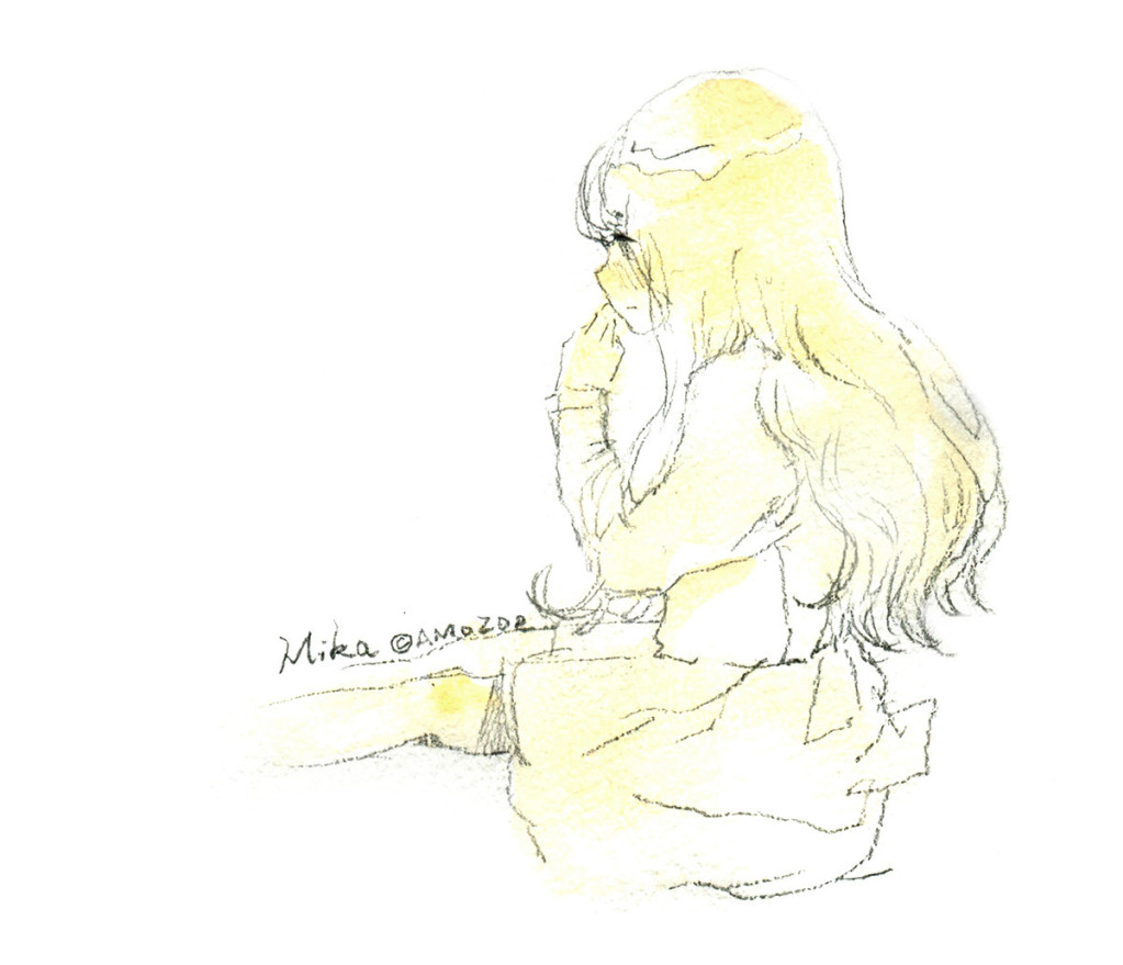 原创 AMoZoe 水彩涂鸦_001