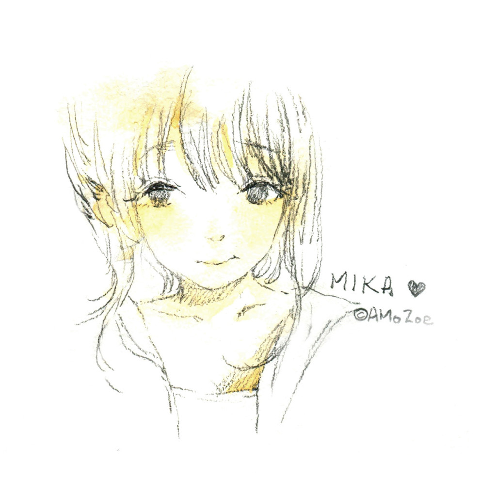 原创 AMoZoe 水彩涂鸦_002